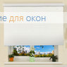Коробные рулонные шторы РК-30 Бокс ЛИМА Б/О 7418 белый