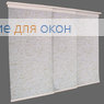 Японская штора Кулисс 3-х рядный карниз АЛЛЕГРО ЛЁН 1000