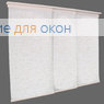 Японская штора Кулисс 5-ти рядный карниз АЛЛЕГРО ЛЁН 1001