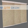 Японская штора Кулисс 4-х рядный карниз АЛЛЕГРО ЛЁН 1030