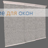 Японская штора Кулисс 4-х рядный карниз ЭКО 43 светло-серый
