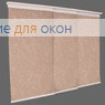 Японская штора Кулисс 4-х рядный карниз МИРАКЛ 660 бледно-пурпурный