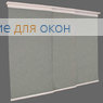 Японская штора Кулисс 3-х рядный карниз ПЛЕЙН 715