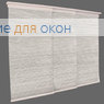 Японская штора Кулисс 4-х рядный карниз ПОРТО ПЕРЛ 8261 светло-серый