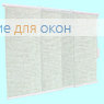Японская штора РТ  3-х рядный карниз ДУБЛИН СИЛЬВЕР XL 063