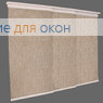 Японская штора Кулисс 3-х рядный карниз СКРИН СИЛЬВЕР 2371, НГ 5% бежевый